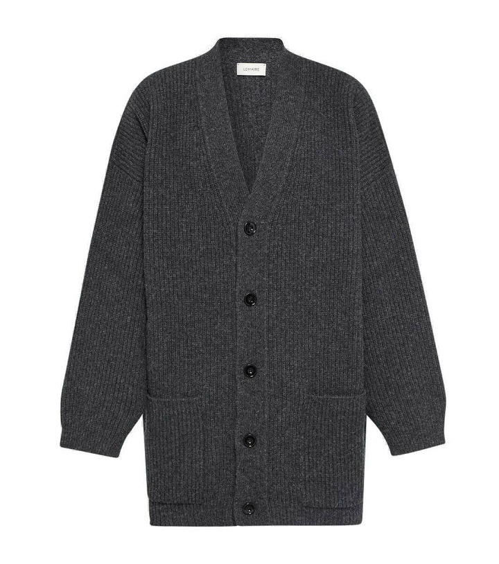 Photo: Lemaire Ribbed-knit cotton cardigan