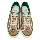 Gucci Brown Disney Edition GG Gucci Tennis 1977 Sneakers