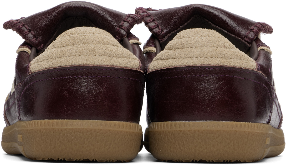 Alohas Burgundy Tb.490 Club Leather Sneakers