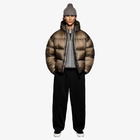 MKI Men's Translucent Bubble Jacket in Brown