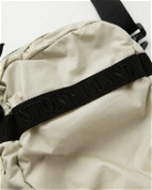 Stone Island Bumbag Mussola Gommata Canvas Accessories, Garment Dyed Brown - Mens - Small Bags