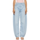AGOLDE Blue Luna High Rise Pieced Taper Jeans