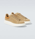 McQueen Oversized suede sneakers