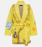 Alanui - x Looney Tunes Tweety Icon wool jacquard cardigan