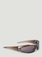 Balenciaga - Reverse Xpander Sunglasses in Brown