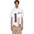 Junya Watanabe White Multi Patchwork Shirt