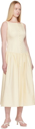 Mirror Palais Yellow Kissing Booth Midi Dress