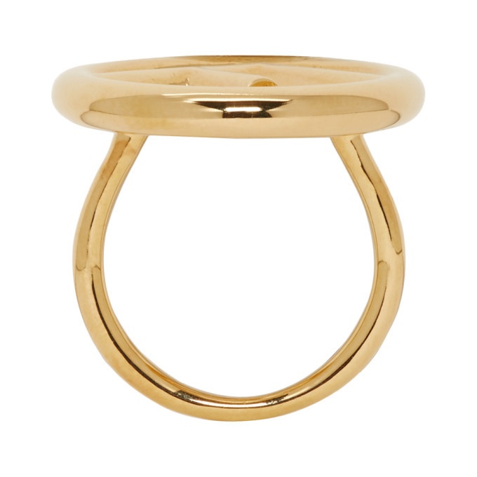 F is fendi ring Fendi Gold size 54 MM in Metal - 37389869