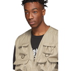 MISBHV Beige Fisherman Vest