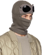 C.P. Company Gray Goggle Balaclava
