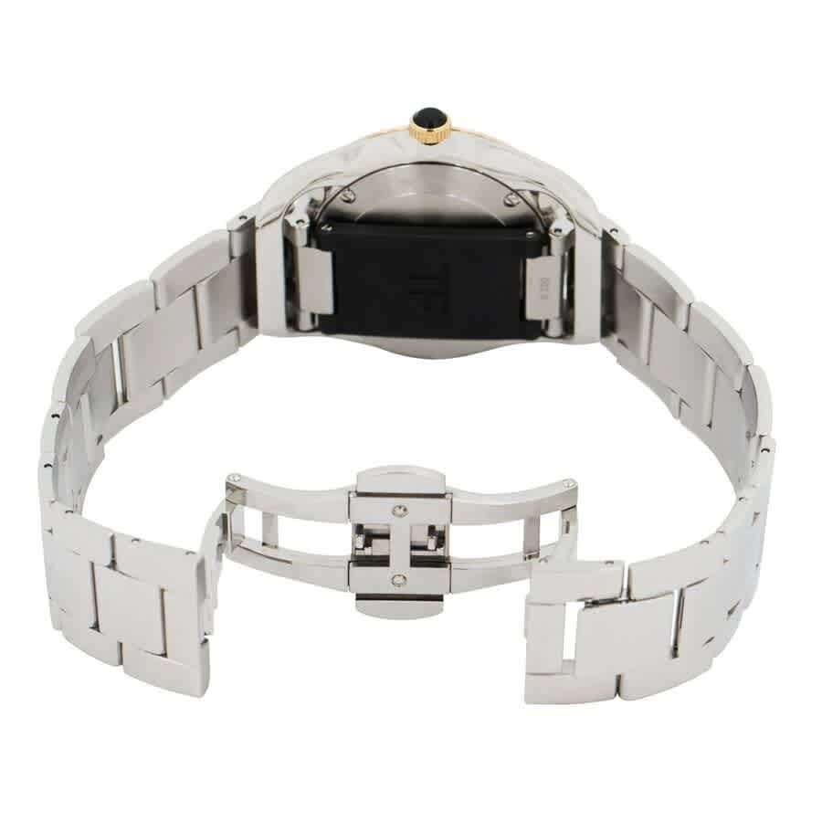 Tom Ford 002 Quartz White Dial Ladies Watch TF0120157529