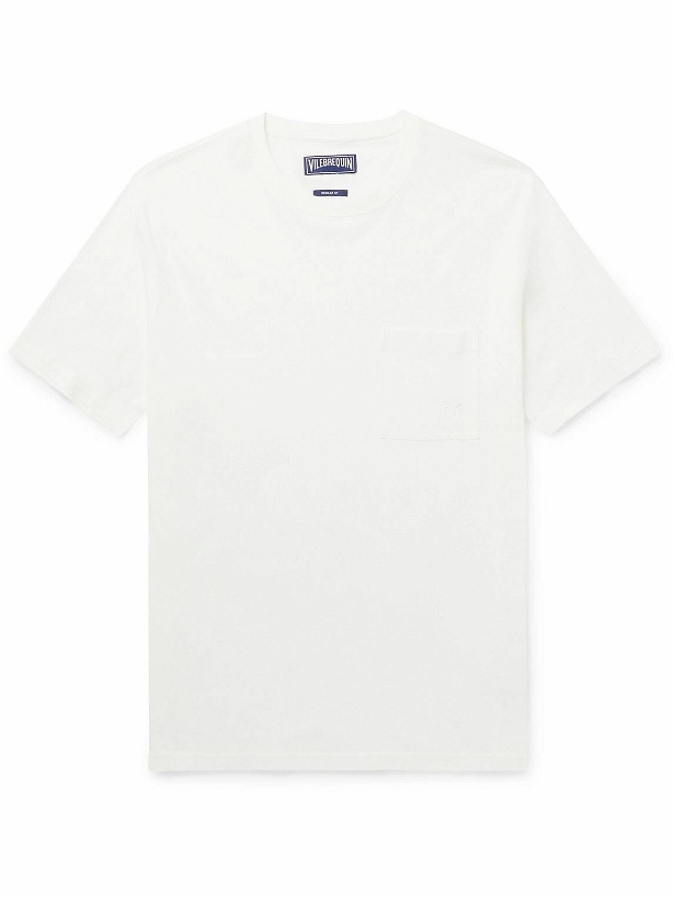 Photo: Vilebrequin - Titus Cotton-Jersey T-Shirt - White