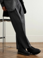 Berluti - Échappée Leather Slip-On Desert Boots - Black