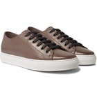 Paul Smith - Sotto Burnished-Leather Sneakers - Brown