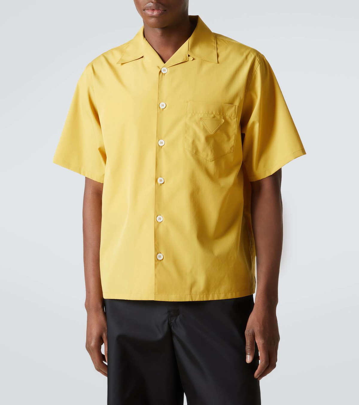 Prada Cotton poplin bowling shirt