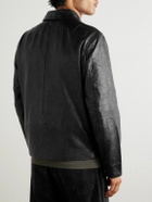 Rag & Bone - Melrose Textured-Leather Jacket - Black
