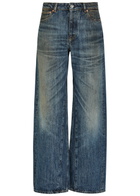 Our Legacy Treble Cut Wide-leg Denim Jeans Navy