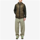 C.P. Company Men's D.D Shell Goggle Vest in Olive Night