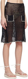 Akoia SSENSE Exclusive Black Pasir Cover Up