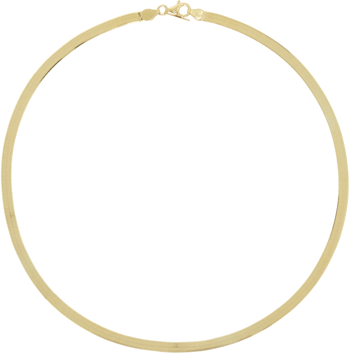 Ernest W. Baker Gold & Green Oval Stone Necklace Ernest W. Baker