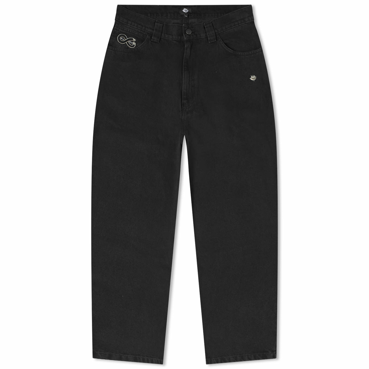 Magenta Men's 2 Tone OG Jeans in Black