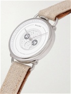 Baume - Moon-Phase 35mm Stainless Steel and Linen Watch, Ref. No. 10639