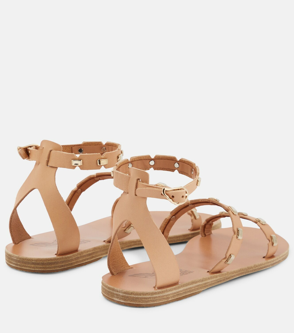【Ancient Greek Sandals】 Coco embellishedレザーサンダル Ancient Greek Sandals - Coco embellished leather sandals