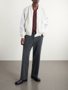 Remi Relief - Straight-Leg Cotton-Twill Trousers - Black
