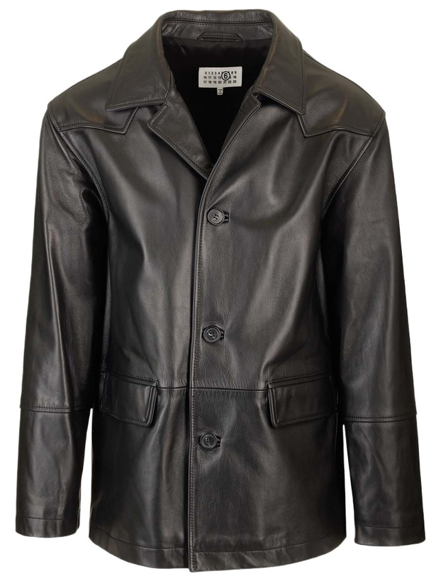 Photo: MM6 Maison Margiela Leather Jacket