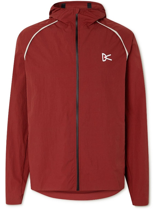 Photo: DISTRICT VISION - Max Shell Hooded Jacket - Red