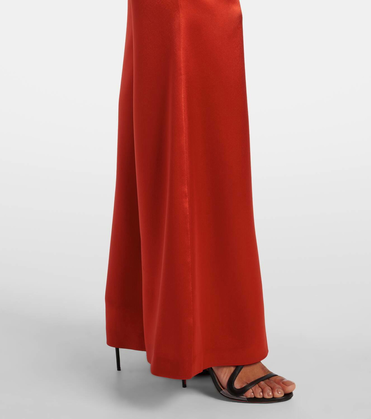 Galvan Atruvia satin wide-leg pants
