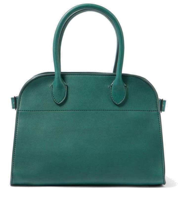 Photo: The Row Soft Margaux 10 leather tote bag