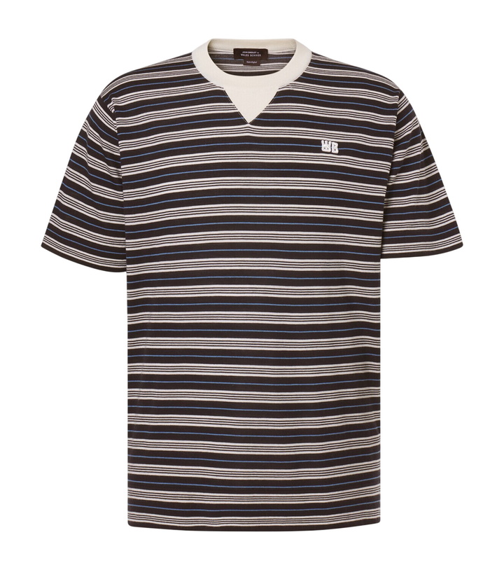 Photo: Wales Bonner Song striped wool and cotton T-shirt