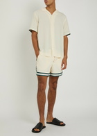 Che Baller Nylon Swim Shorts Ivory