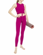 Live The Process Womens Top Fuchsia