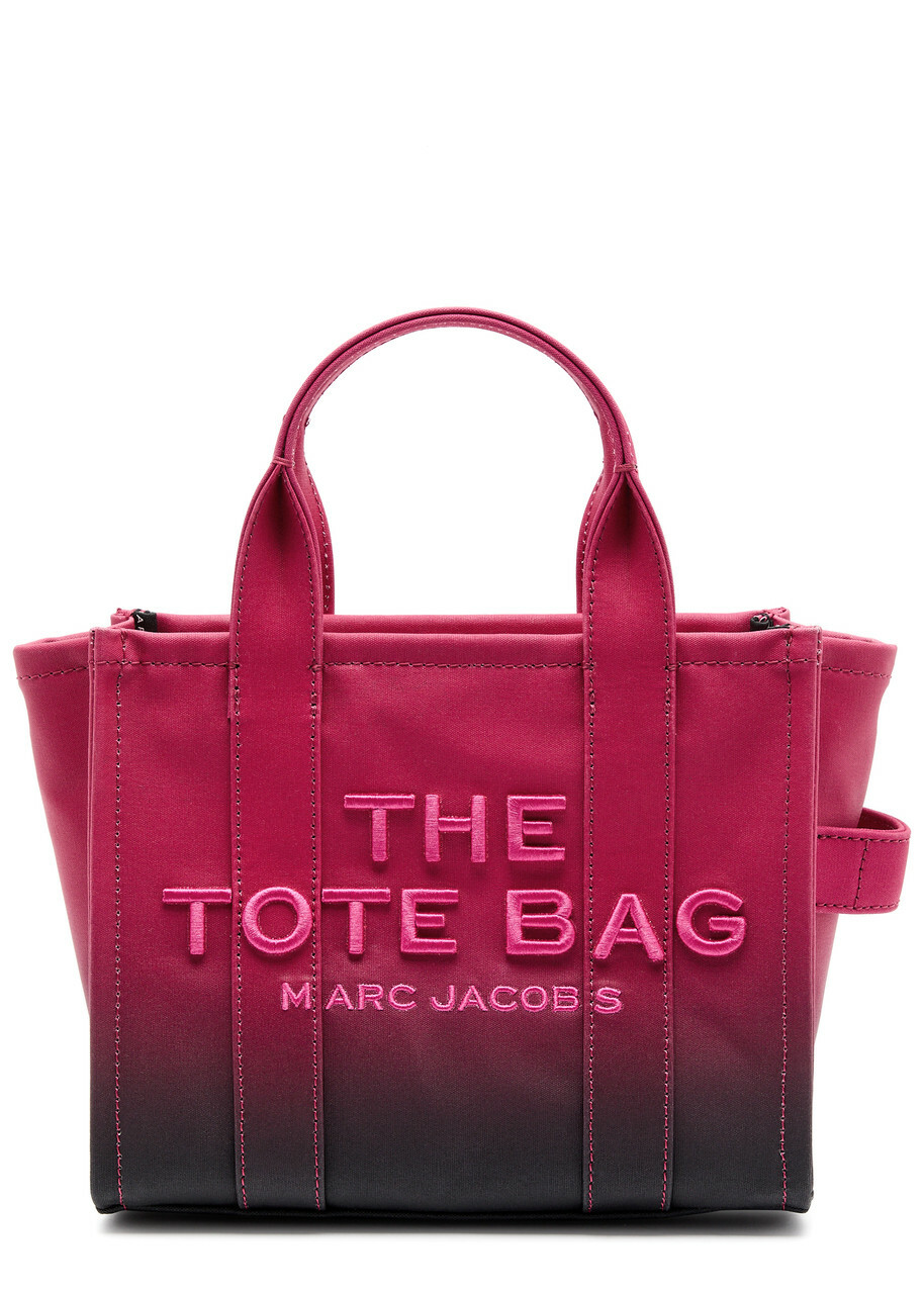 Marc Jacobs The Tote Small Dégradé Coated Canvas Tote - Black - One Size