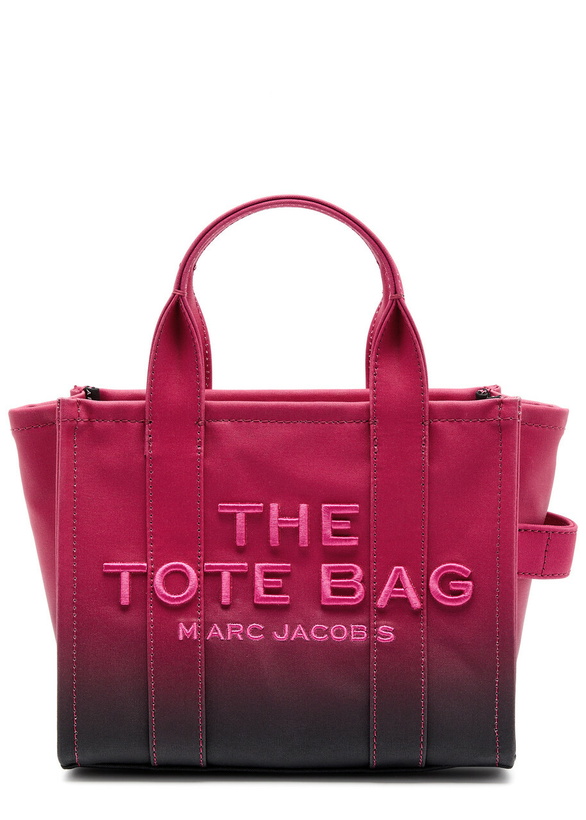 Photo: Marc Jacobs The Tote Small Dégradé Coated Canvas Tote - Black - One Size