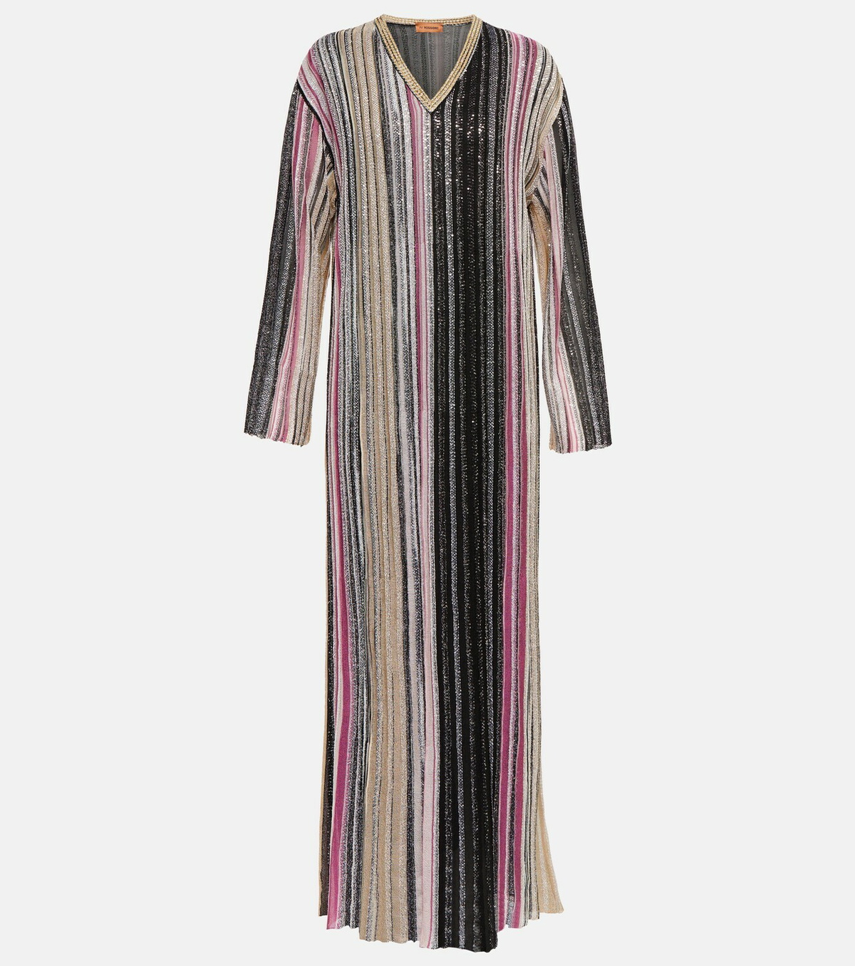 Missoni Striped sequinembellished maxi dress Missoni
