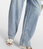 Zimmermann Natura high-rise barrel-leg jeans