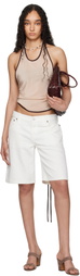 Baserange SSENSE Exclusive Pink Apron Wrap Top