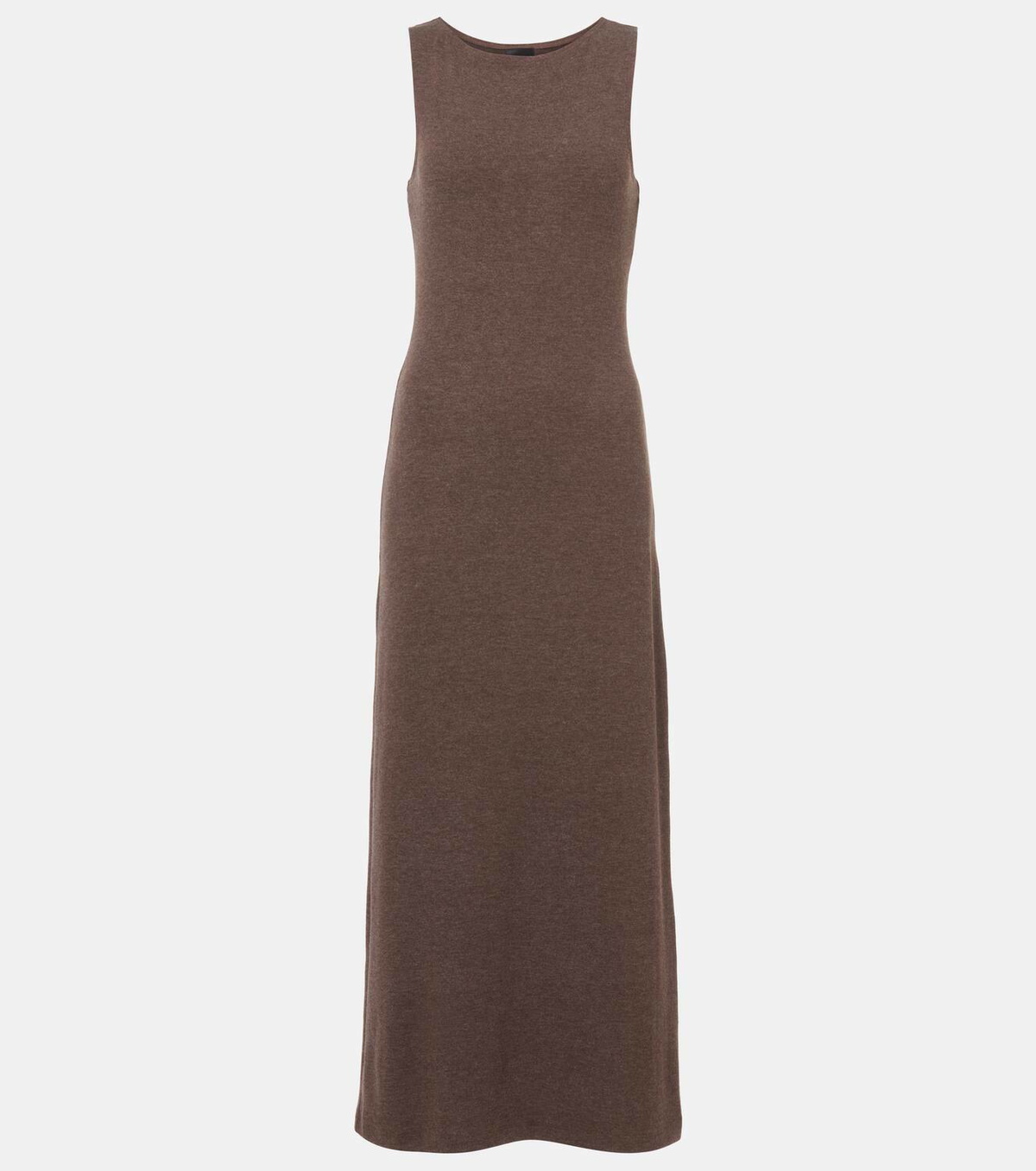 Leset Lauren sleeveless jersey midi dress