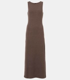 Leset Lauren sleeveless jersey midi dress