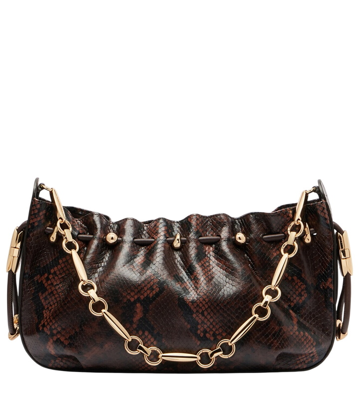 Photo: Zimmermann Halcyon snake-effect leather shoulder bag