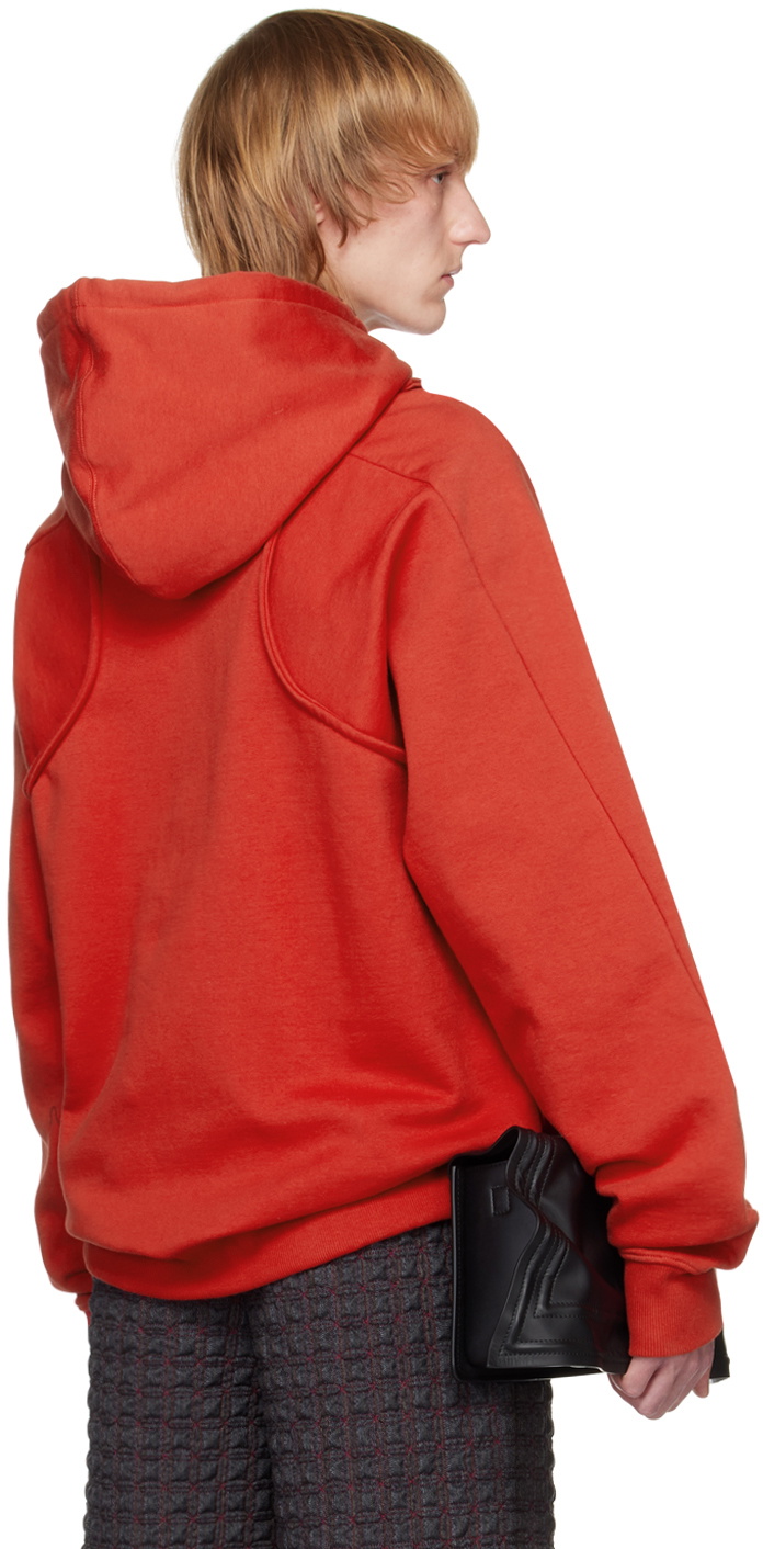 Jean Paul Gaultier Red 'JPG' Hoodie