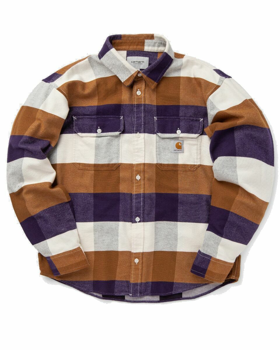 Photo: Carhartt Wip L/S Lyman Shirt Multi - Mens - Overshirts