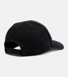 Miu Miu Logo denim baseball cap
