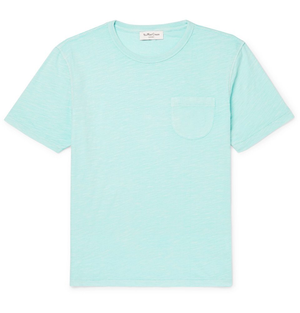 YMC - Man - Blue - T-shirt