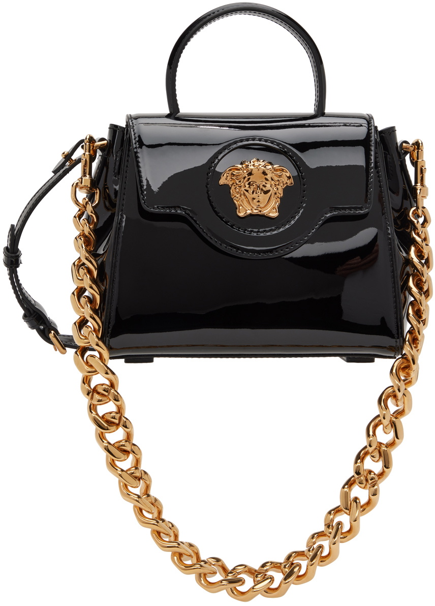 Versace Black 'La Medusa' Bag Versace