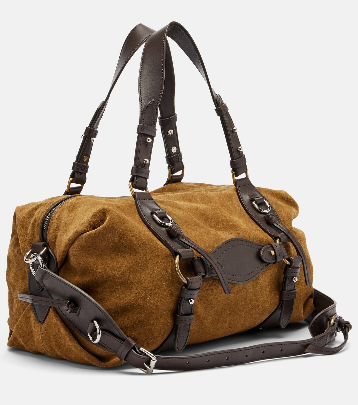 Isabel Marant Tilpa Medium suede shoulder bag