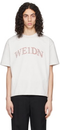 We11done White Painting T-Shirt